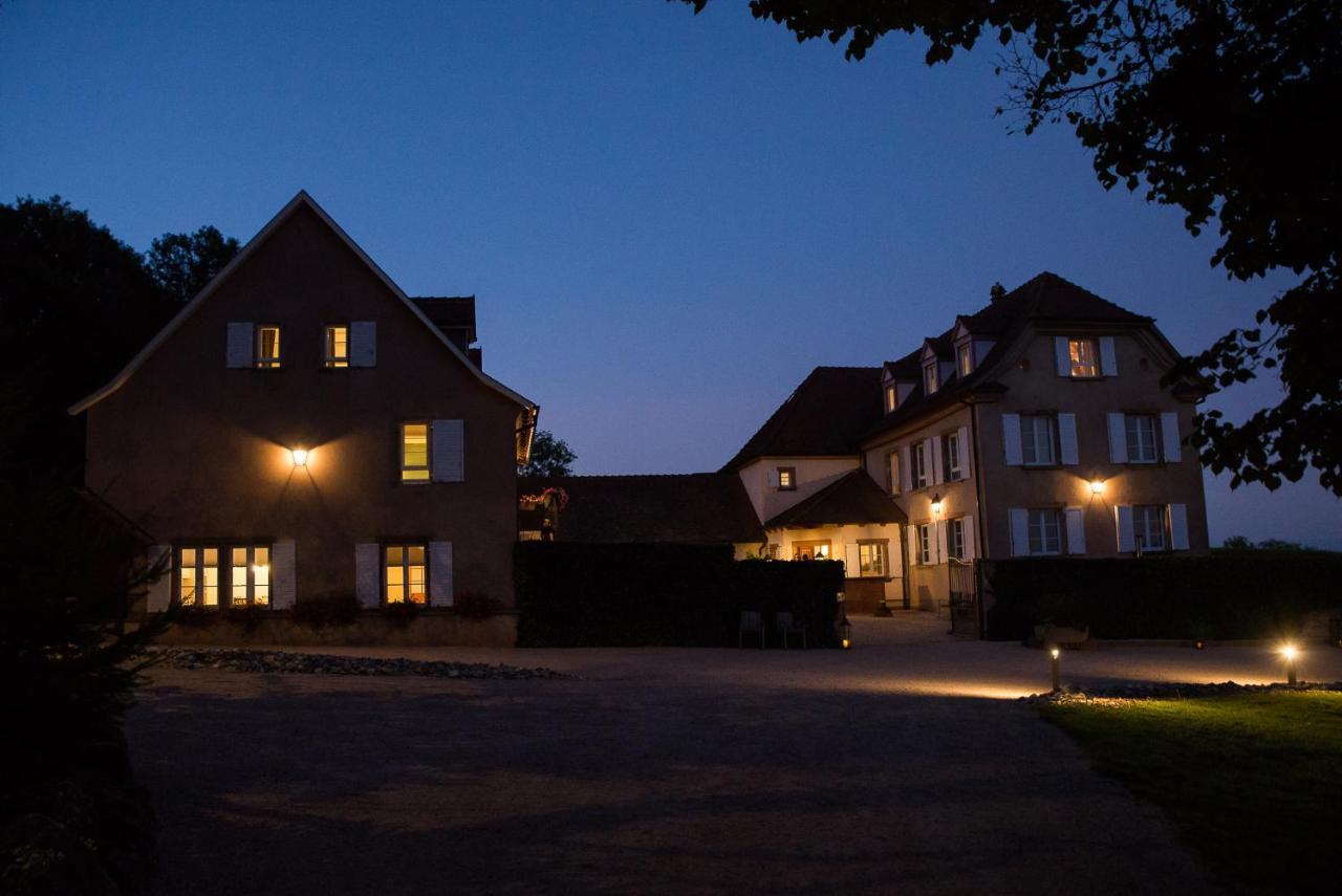Maison D'Hotes Les Jardins De Madeleine Bernardville ภายนอก รูปภาพ
