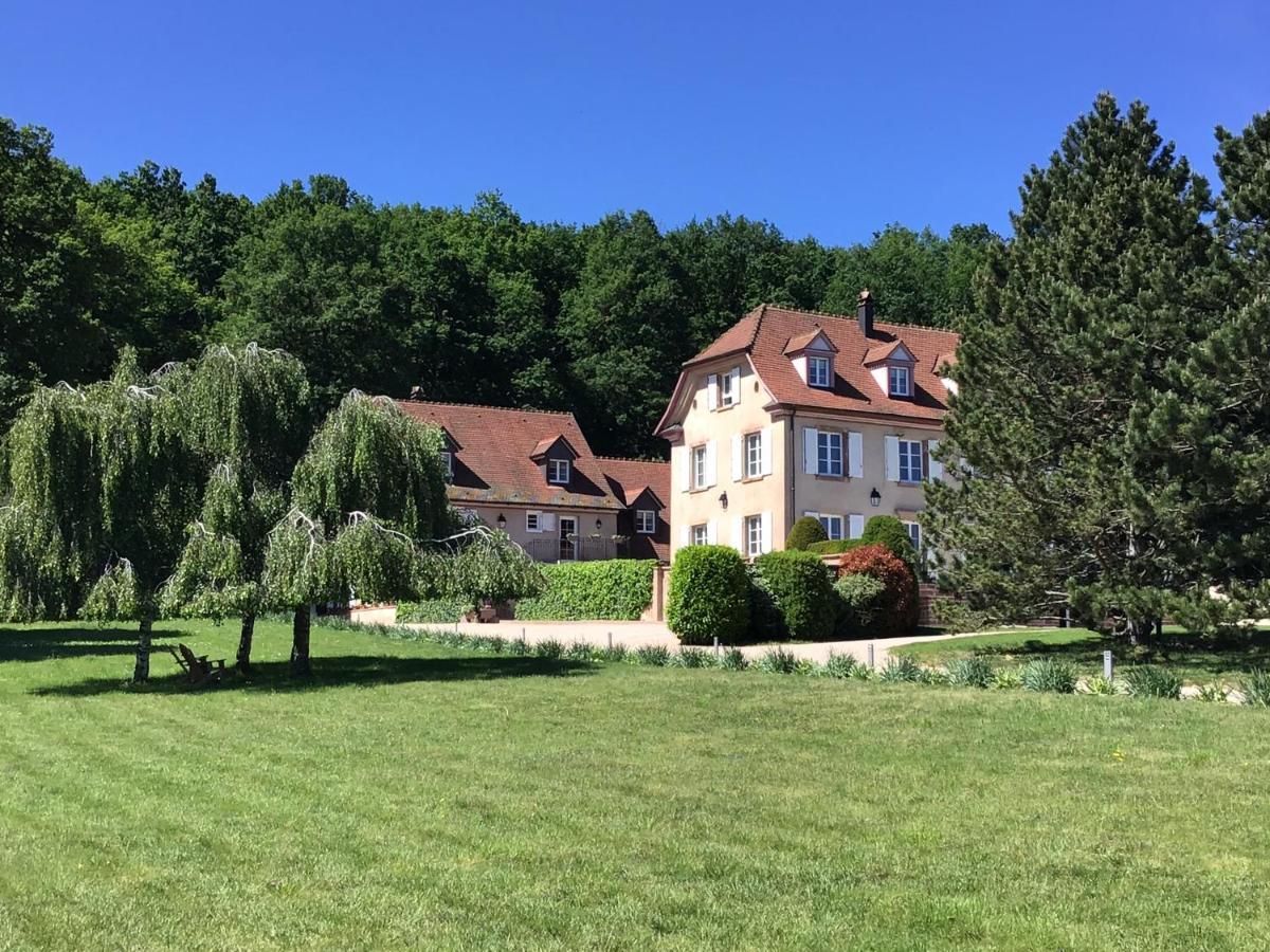 Maison D'Hotes Les Jardins De Madeleine Bernardville ภายนอก รูปภาพ