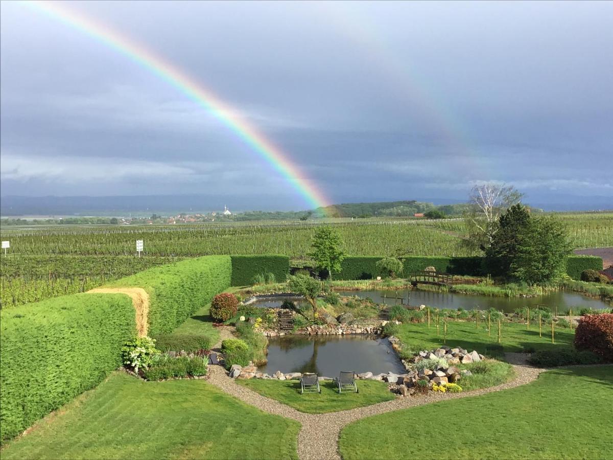 Maison D'Hotes Les Jardins De Madeleine Bernardville ภายนอก รูปภาพ